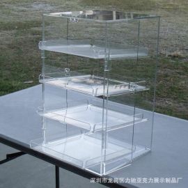 多层麪包架 有机玻璃与亚克力展示柜的定制化解决方案